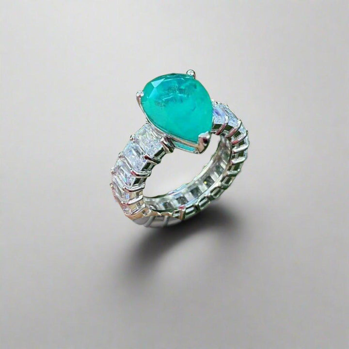 Luxe Turquoise Statement Ring