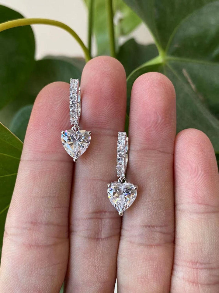 Classic Teardrop Crystal Earrings
