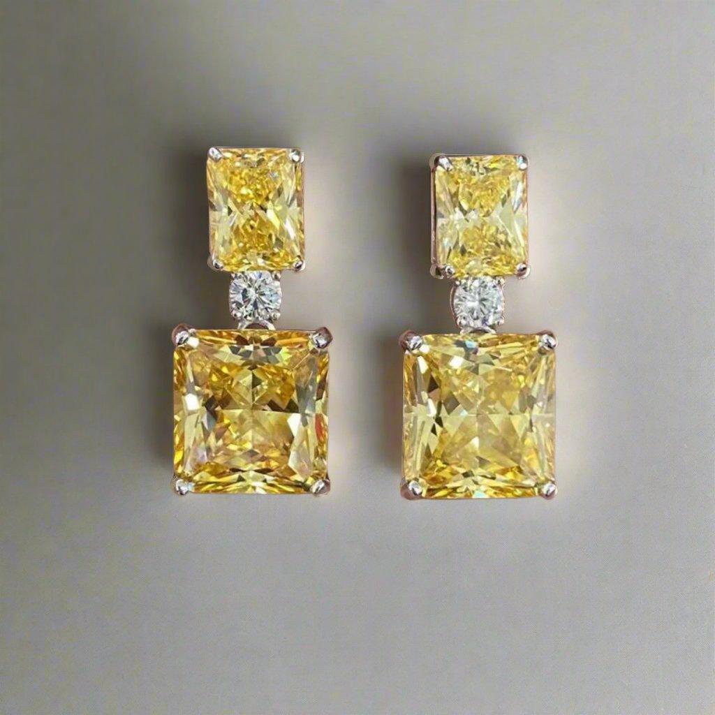 Classic Starburst Crystal Stud Earrings