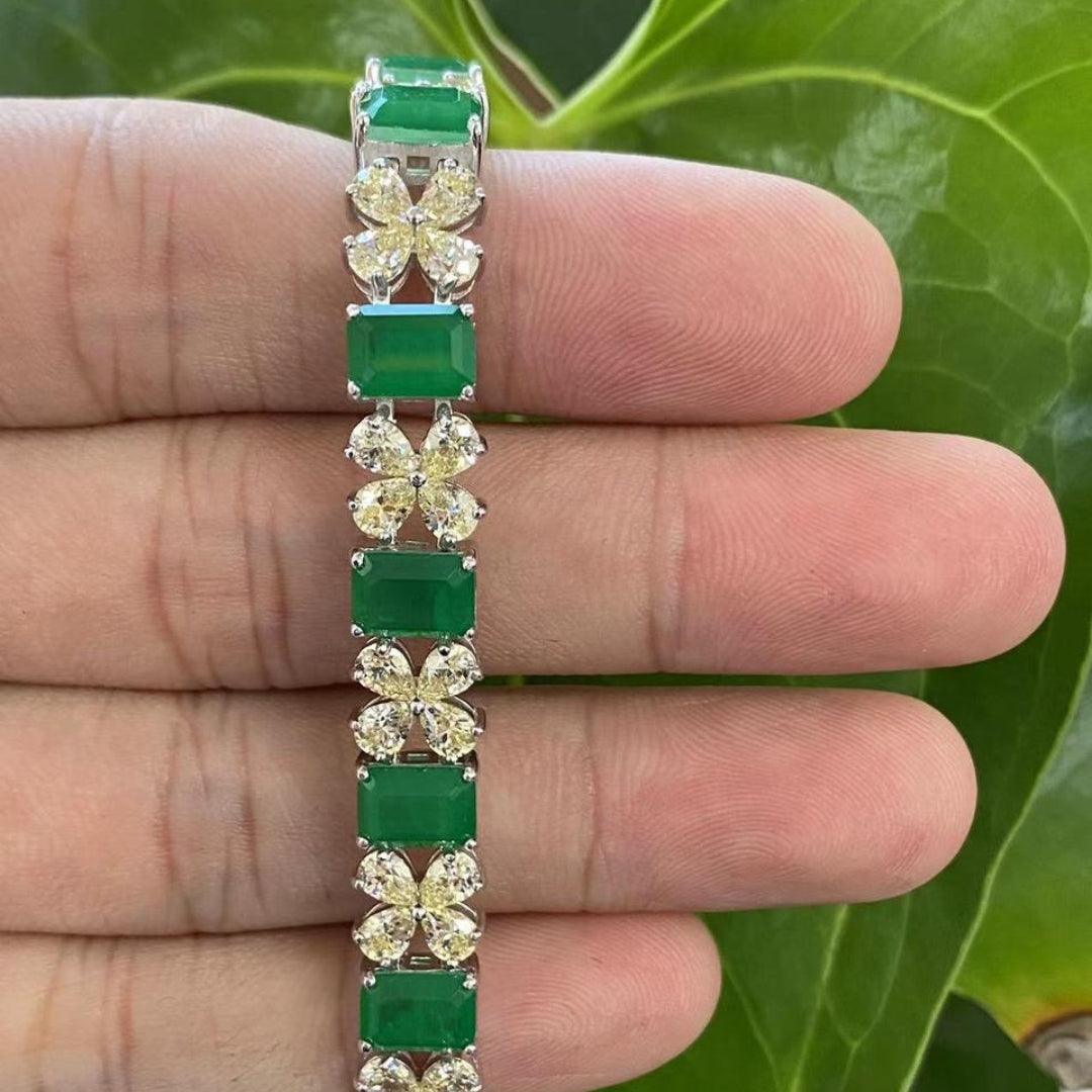 Enchanting Butterfly Tennis Bracelet