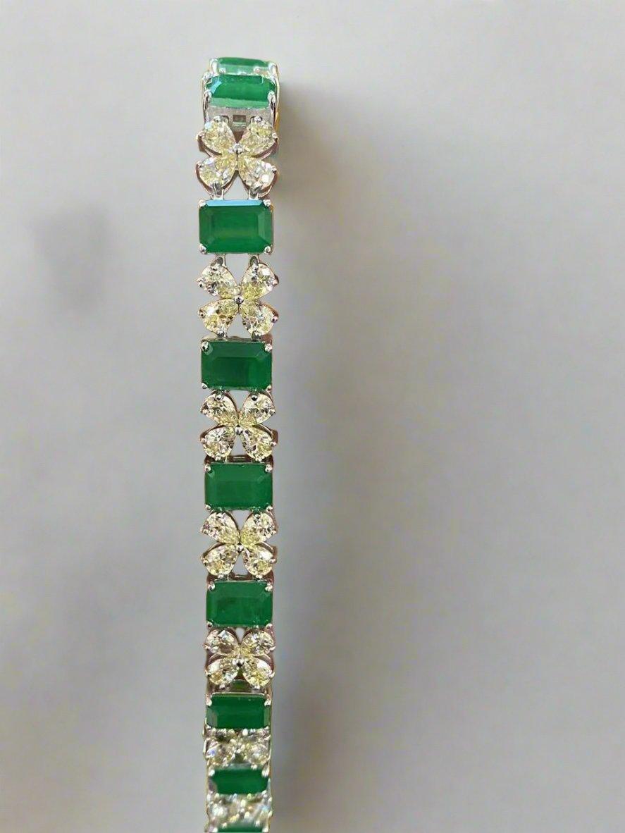 Enchanting Butterfly Tennis Bracelet