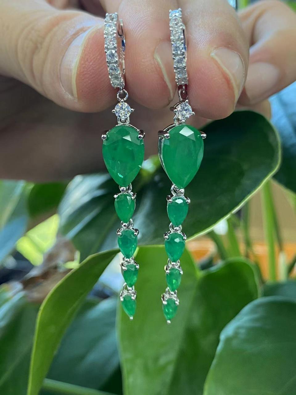 Sunburst Yellow Crystal Drop Earrings