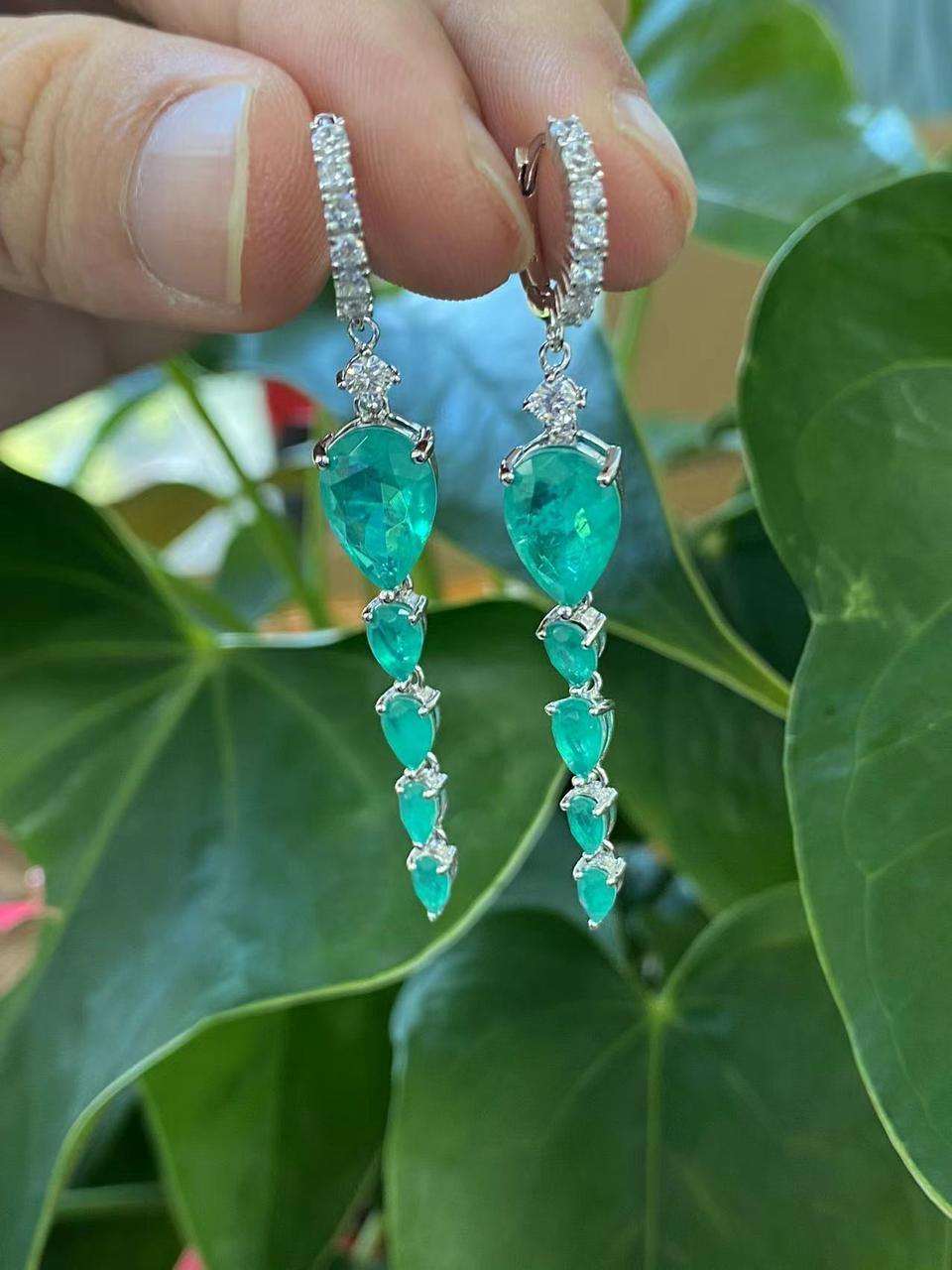 Sunburst Yellow Crystal Drop Earrings