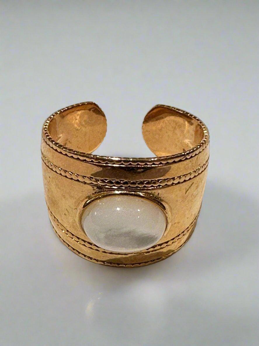 The Luna Wide Band Ring