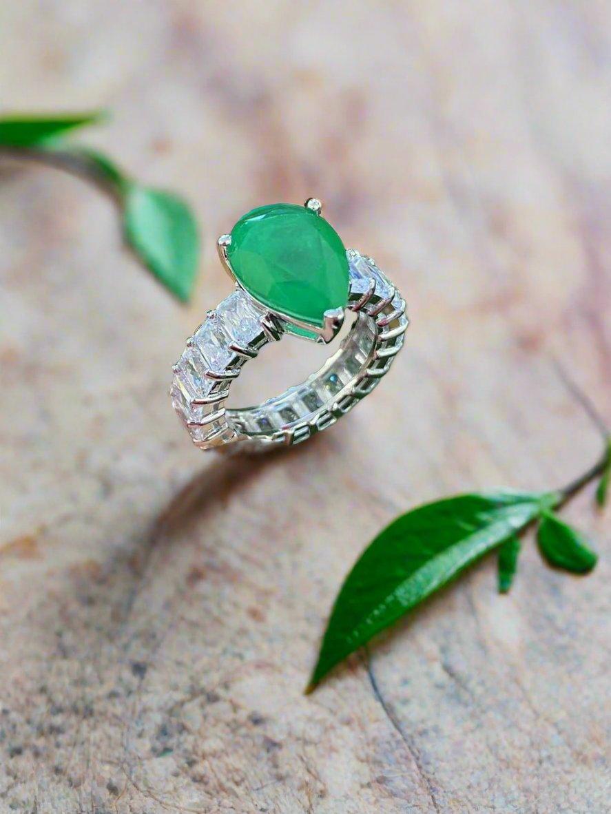 Luxe Turquoise Statement Ring